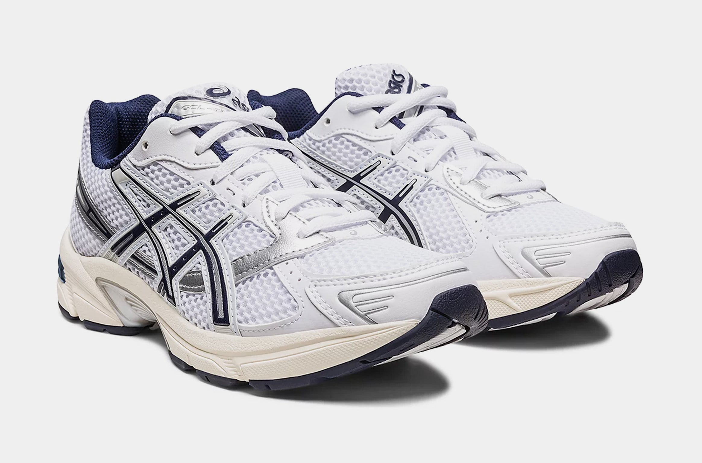 Gel 1130 Womens Running Shoes (White/Midnight) - Image 4