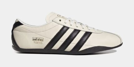 Tokyo Womens Lifestyle Shoes (Off White/Core Black/Gold Metallic)