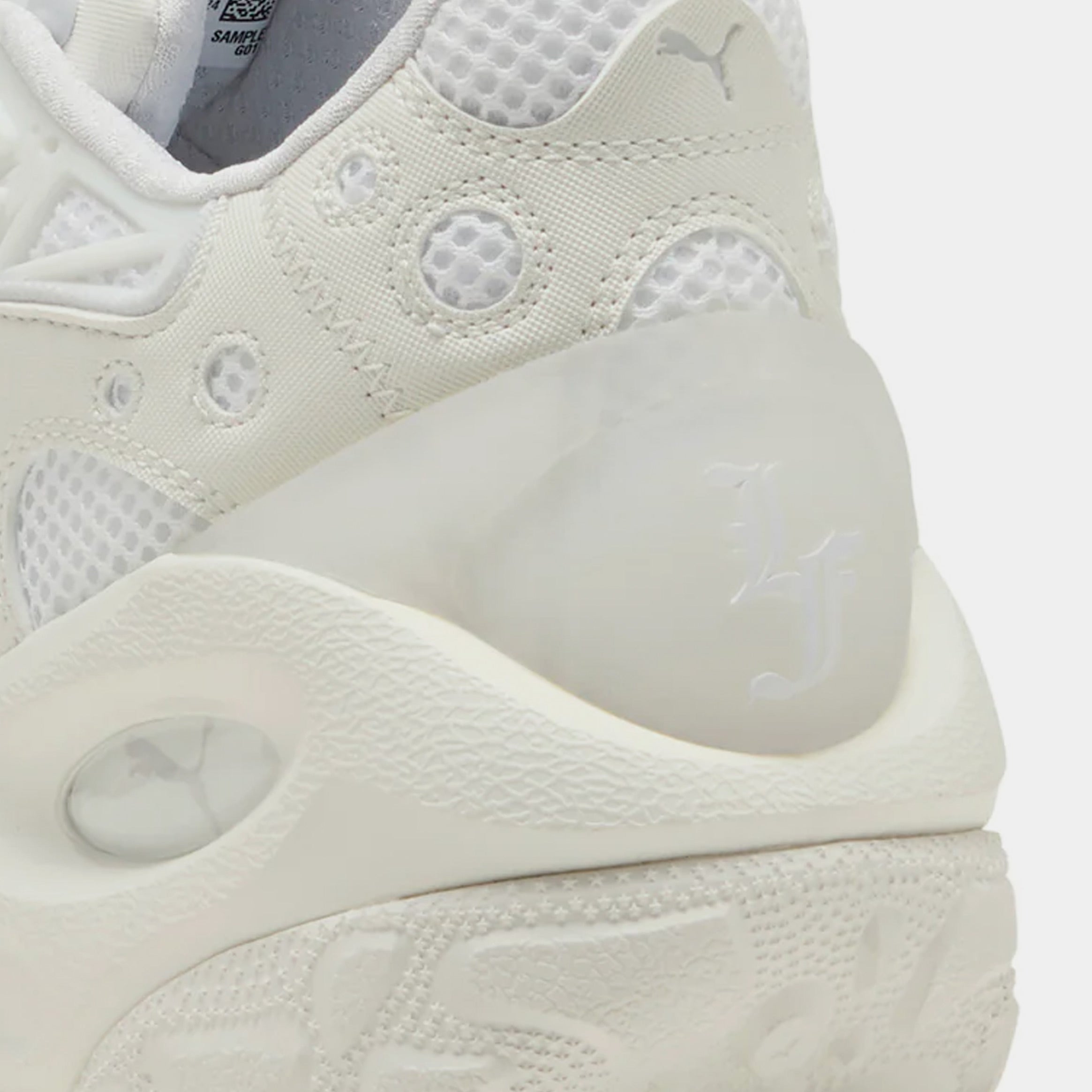 LaFrance RNR Mens Lifestyle Shoes (White Glow/Silver Mist) - Image 4