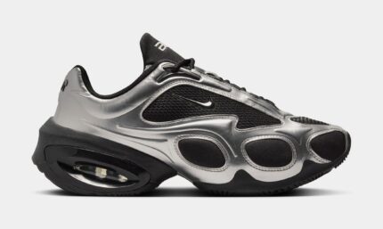 Air Max Muse Womens Running Shoes (Black/Metallic Silver)