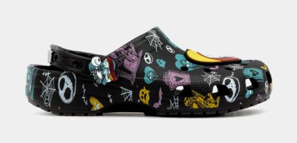 Disney Nightmare Before Christmas Classic Clog Mens Sandals (Black/Orange)