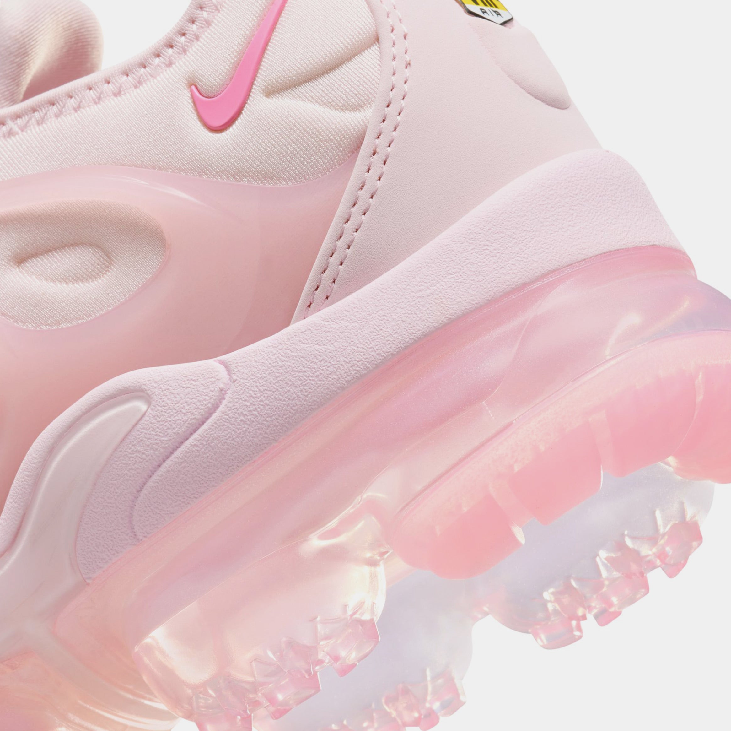 Air VaporMax Plus Womens Running Shoes (Pink Foam/Playful Pink) - Image 3
