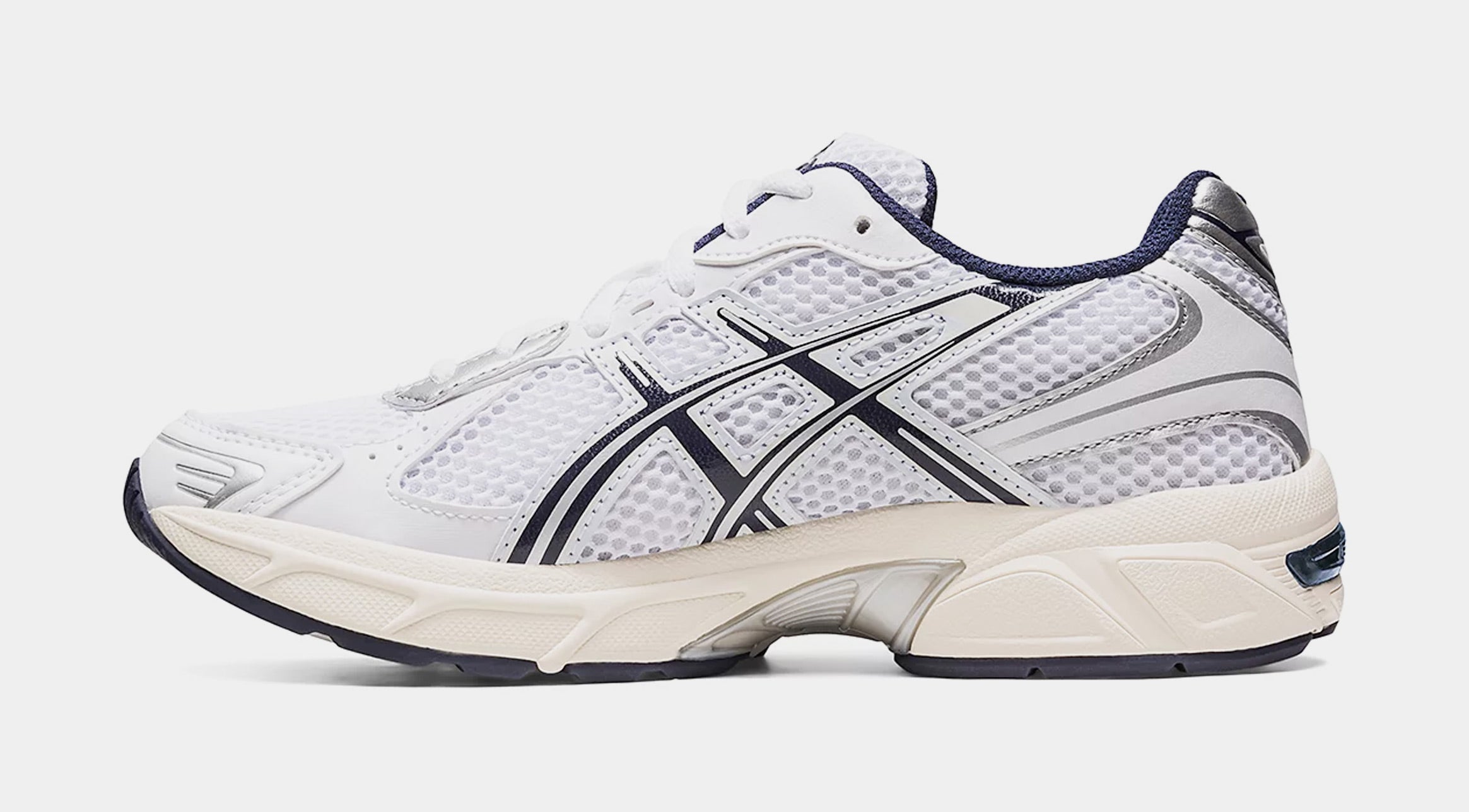 Gel 1130 Womens Running Shoes (White/Midnight) - Image 3