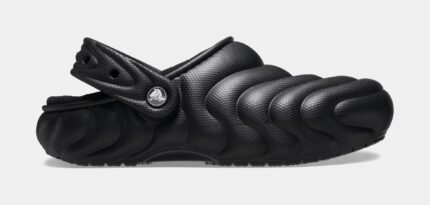 Classic Lined Overpuffed Clog Mens Sandals (Black) Final Sale