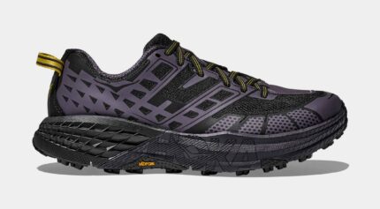 U Speedgoat Mens Running Shoes (Black/Squid Ink)